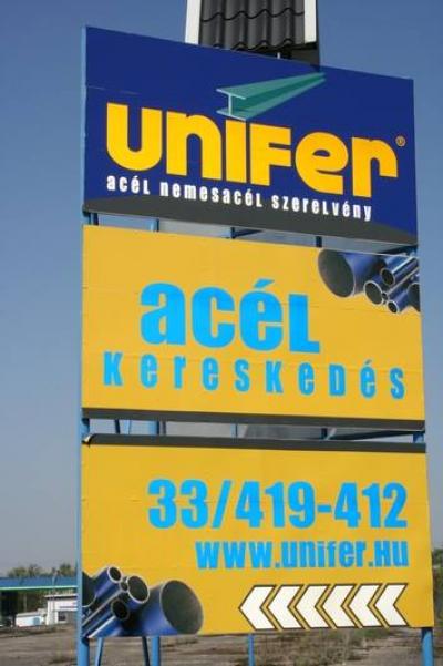 Unifer Acél - Unifer, ha cél az acél! - Esztergom